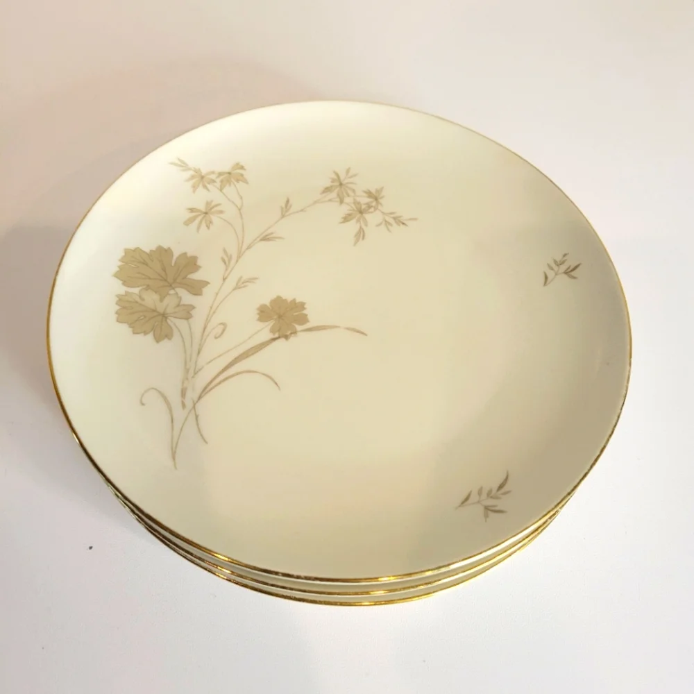 VINTAGE Seltmann Weiden Bavaria set of 4 salad plates #150
